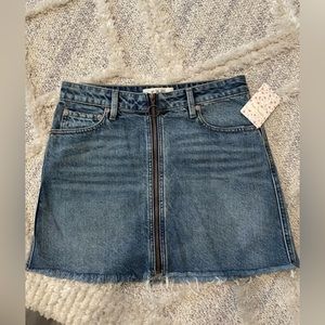 Free People Denim Skirt NWT